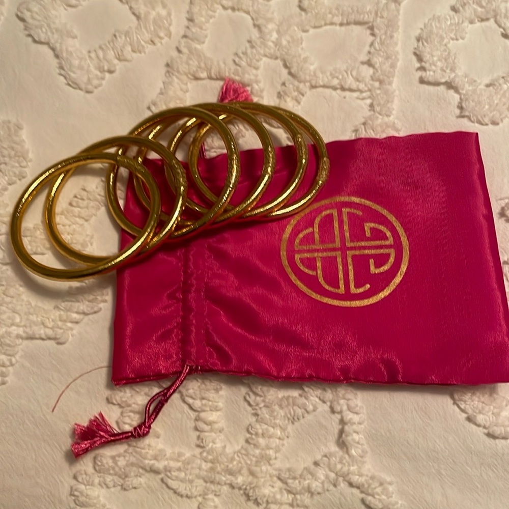 BUDHAGIRL GOLD ALL WEATHER BANGLES